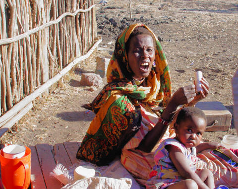 CLICK HERE - Maasai Woman and Child