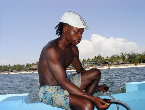 CLICK HERE - Snorkeling Boat Operator on Kenya's Indian Ocean Coast