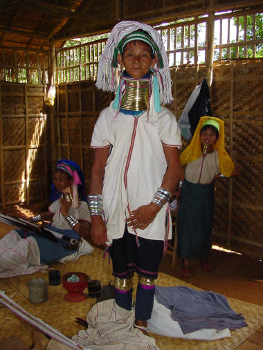 Padaung long-neck women- Click For Full-Size Photo