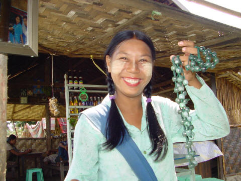 Mingun Souvenir Vendor- Click For Full-Size Photo