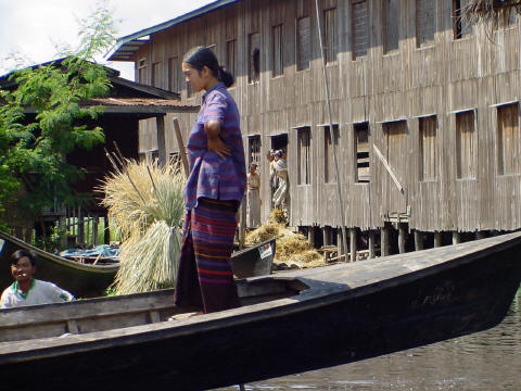 Boating accident on Inle Lake- Click For Full-Size Photo