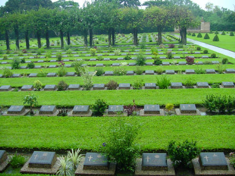 Taukkyan World War II Cemetery.  44,000 graves, - CLICK FOR FULL-SIZE PHOTO