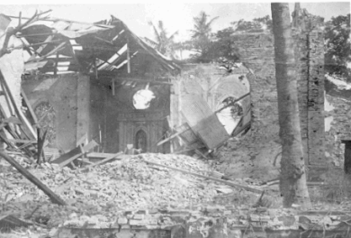 Dad's WWII photo of above, 1944, Puerto Princesa, Palawan