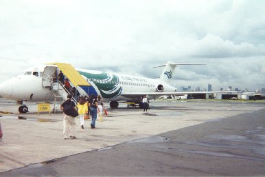 Domestic flight from Manila to Cebu