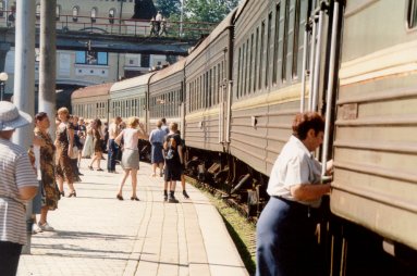 Boarding the Train