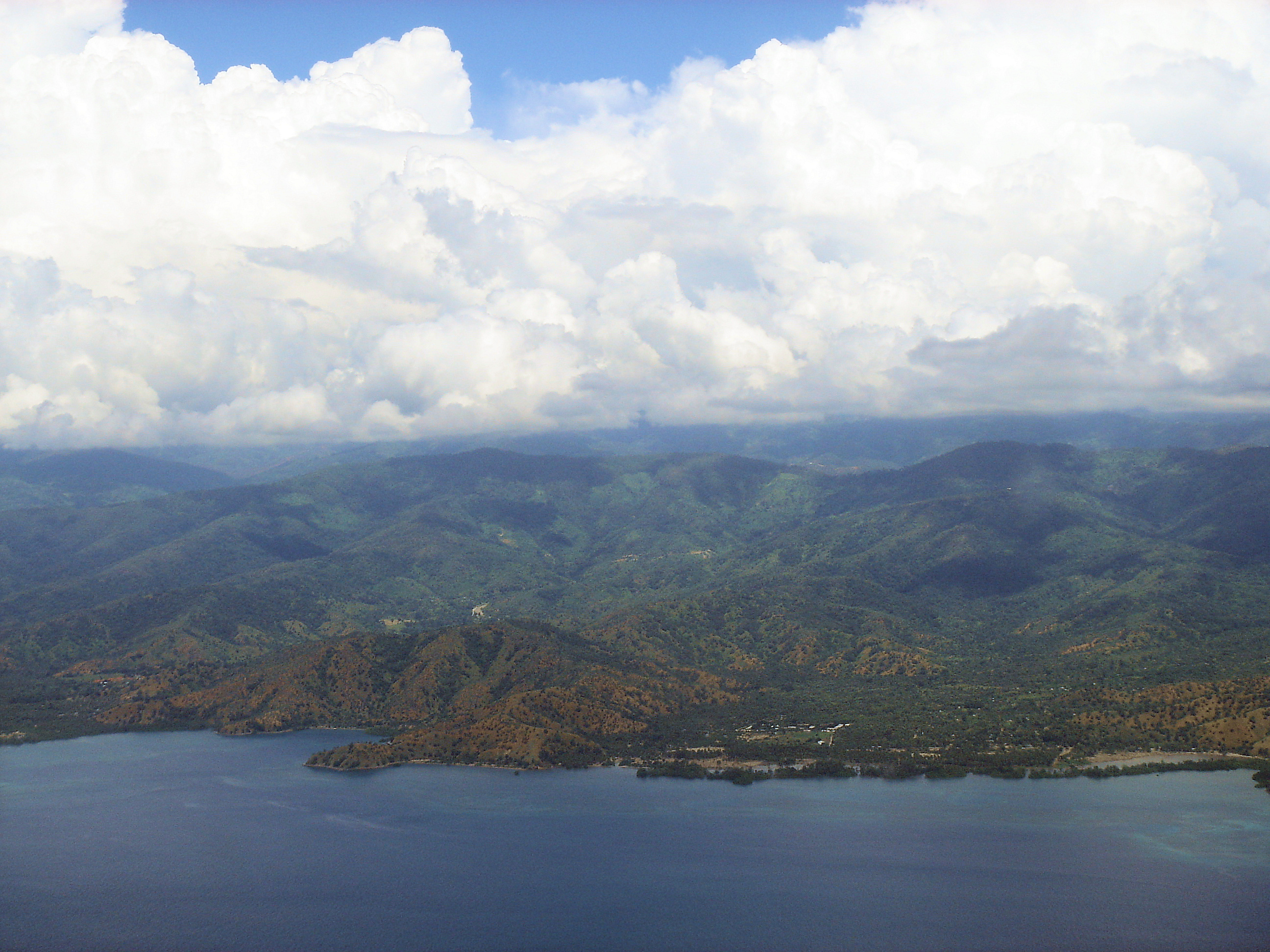 The Places of East Timor - View of East Timor from air