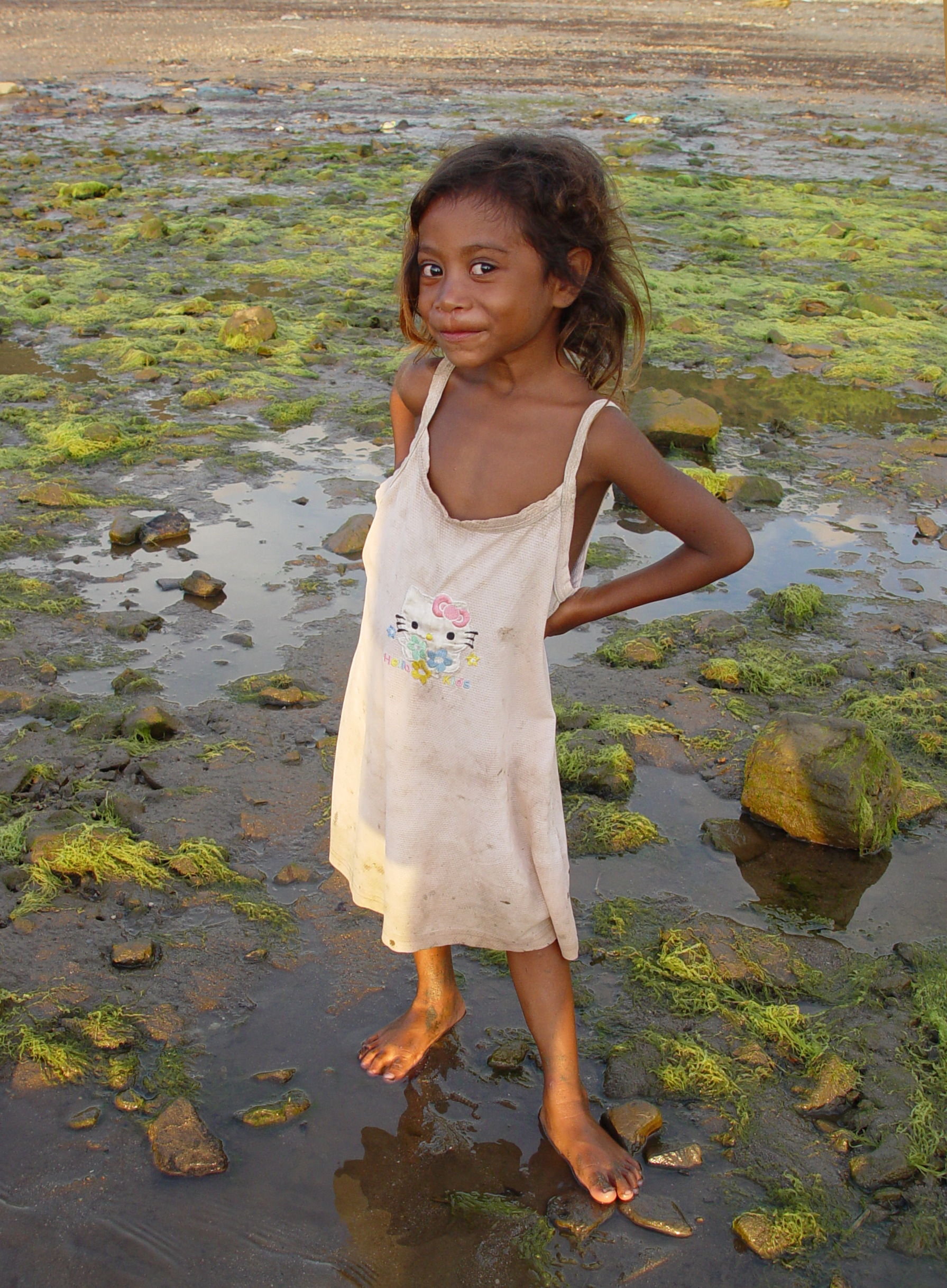 CLICK HERE - Girl on tidal flats